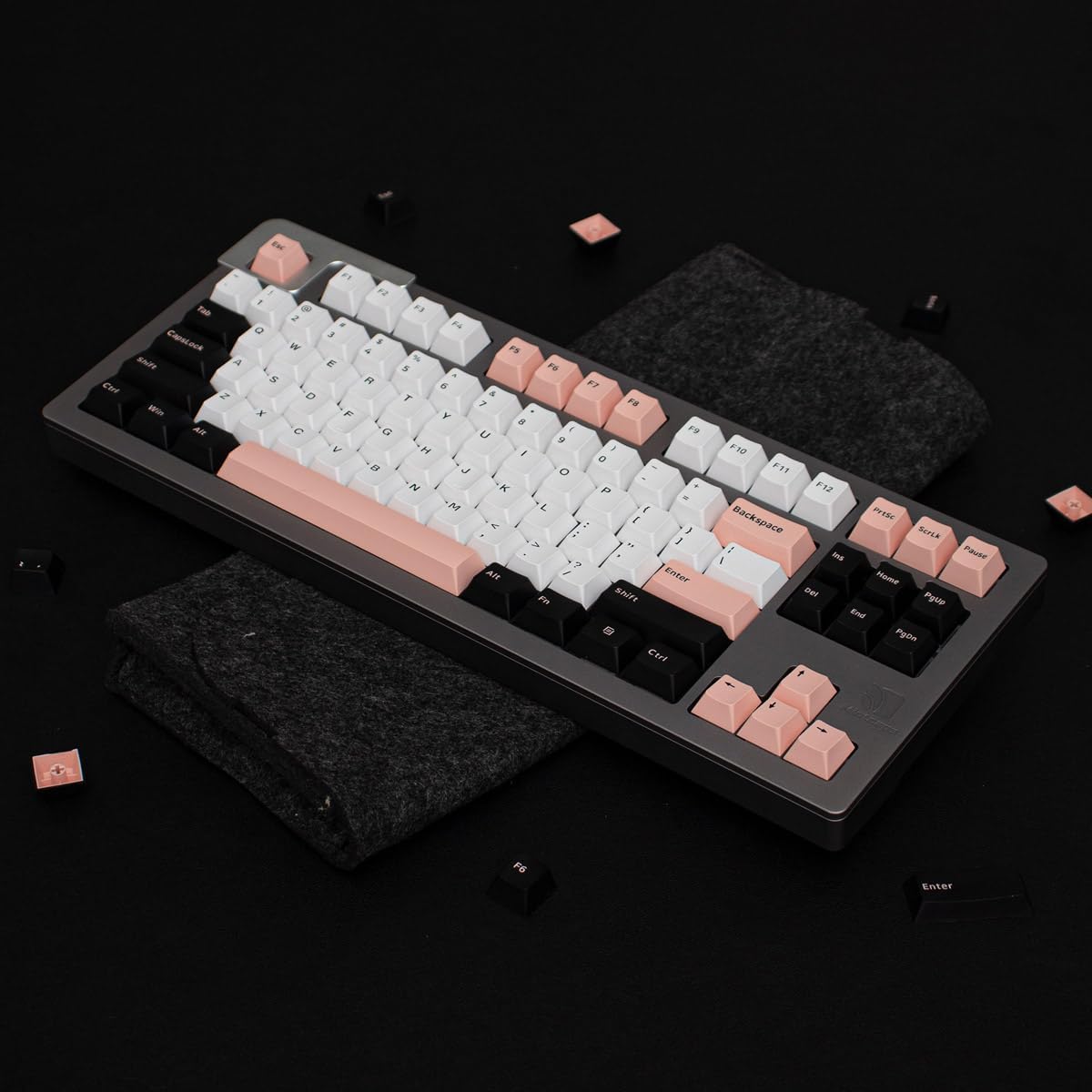 Olivia Keycaps 172 Keys Cherry Profile Doubleshto Keycap Set Fit for Alice Keyboard 61/64/87/104/108 Cherry Mx Switches ISO ANSI Layout Alice Keyboard Mechanical Keyboards