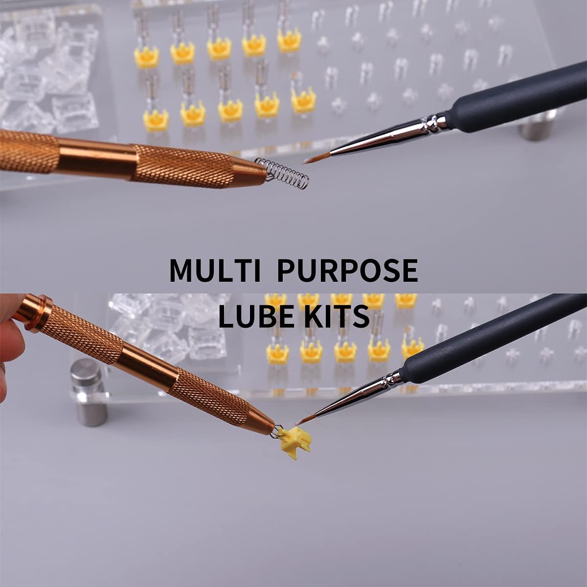 2 in 1 Switch Opener with Switch Puller Switch Clamp Keys Puller for Custom Cherry Gateron Mechanical Keyboard Switches(Switch Opener Kit)