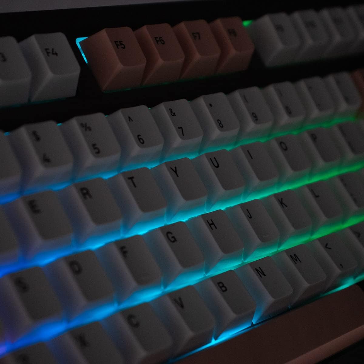 Olivia Keycaps 172 Keys Cherry Profile Doubleshto Keycap Set Fit for Alice Keyboard 61/64/87/104/108 Cherry Mx Switches ISO ANSI Layout Alice Keyboard Mechanical Keyboards