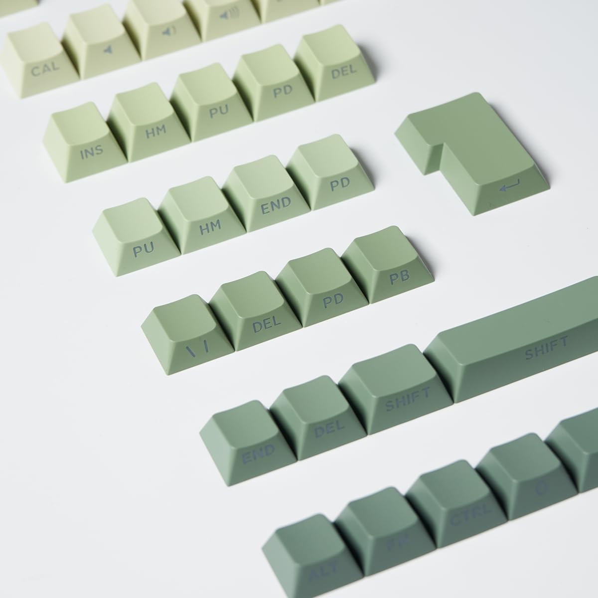 Side Print Keycaps 133 Keys Cherry Profile, PBTDoubleshot Gradient Keycap Set Fit for 60% 65% 95% Cherry Mx Switches Mechanical Keyboard