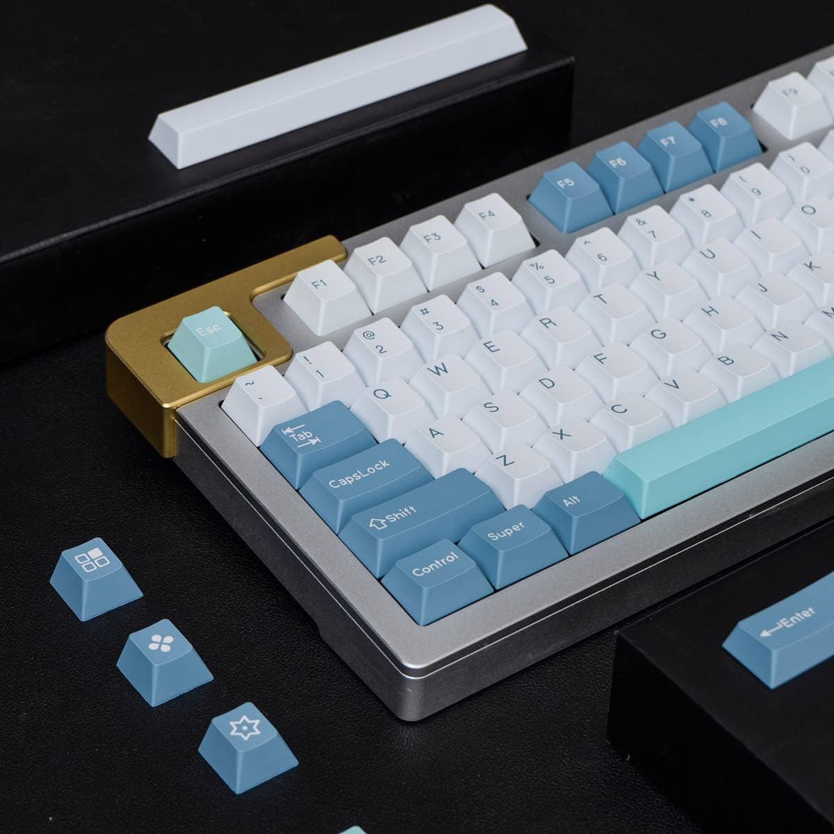 175 Keys PBT Doubleshot Keycaps Cherry Profile Shoko Keycap Set Fit for 60% 65% 75% 95% Cherry Mx Switches Mechanical Keyboard