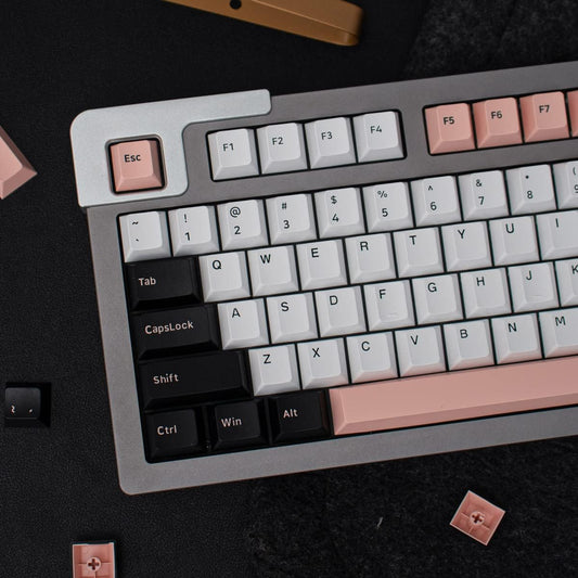 Olivia Keycaps 172 Keys Cherry Profile Doubleshto Keycap Set Fit for Alice Keyboard 61/64/87/104/108 Cherry Mx Switches ISO ANSI Layout Alice Keyboard Mechanical Keyboards